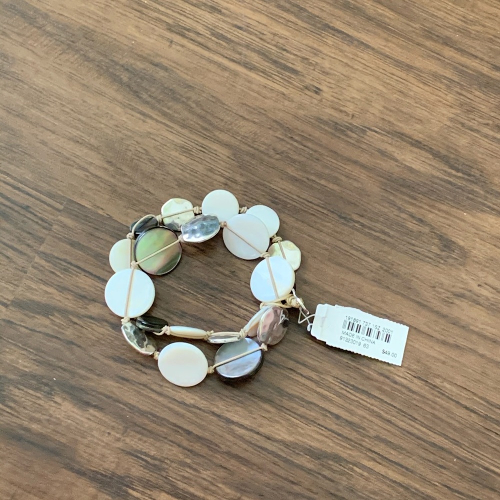 J.jill seaside treasures stretch bracelet